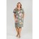 Women's dress, size 52, green color