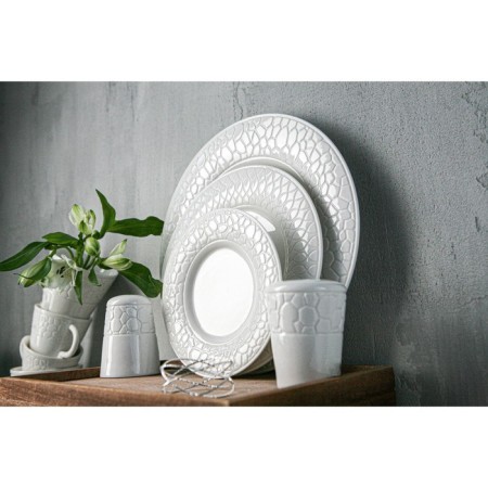 Porcelain dessert plate Magistro Argos, D = 18 cm, white color-6