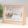 Photo frame 12x17 cm "Transparent" beige 21.5x3x16.3 cm