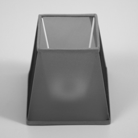 Luke for chandelier "Square" E27/E14 gray 13x13x13cm-1