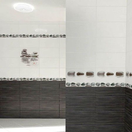 Ceramic insert 50x25cm Fresh black 10-04-04-330-1