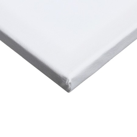 Canvas on a subframe of 1.6x30x50 cm, cotton 100%, acrylic soil, fine -grained, 280g/m²-1