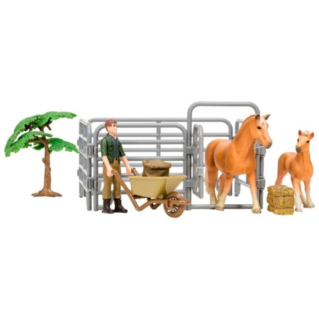 Set of figures "on the farm", 8 items