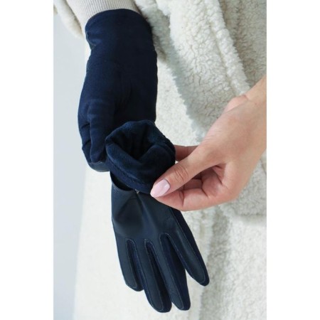 Gloves are female, dimensionless, without insulation, blue color-2