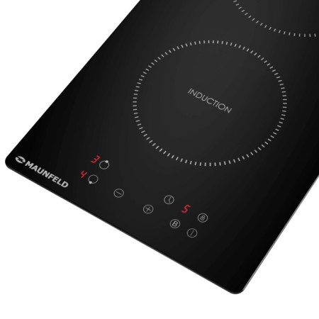 Hlect surface Maunfeld AVI292STBK, induction, 2 burners, sensor, black-3