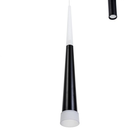 Bra "CLUO" LED 8+5W 3000-6000K black 15x15x30cm-6