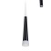 Bra "CLUO" LED 8+5W 3000-6000K black 15x15x30cm