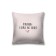 Decorative pillowcase "without filters", on a zipper, size 45x45 cm