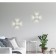 LED LED wall -mounted Ambrella Light, Wall, FW134, LED, 12 W, 840LUM, 3000K, white color, sand