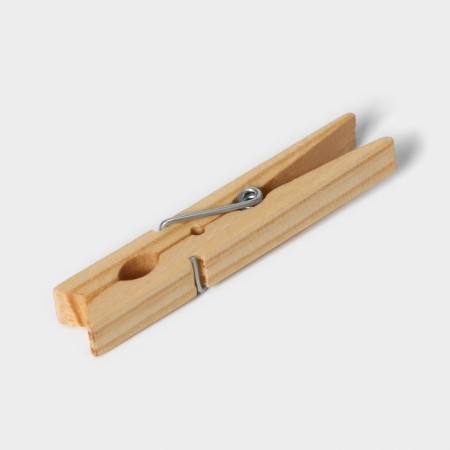 Clothespins of linen shade, 7 cm, 20 pcs-3