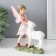 Souvenir Polystone "Girl Babochka with a lamb" Pink wings 13.5x5x15.5 cm