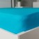 Knitted sheet on an elastic band 120x200x25cm Blue Cullar, 120g/m, cotton 100%