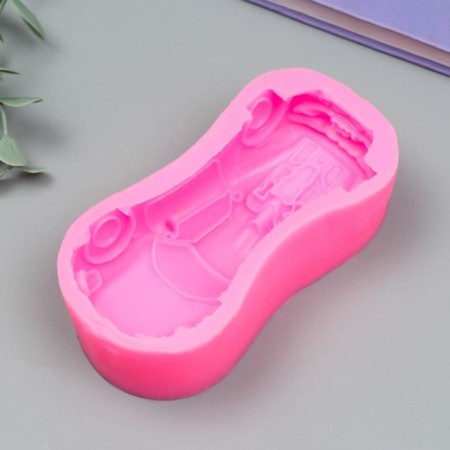 Mold Silicon "Sports Machine" 12.8x6x3.5 cm-1