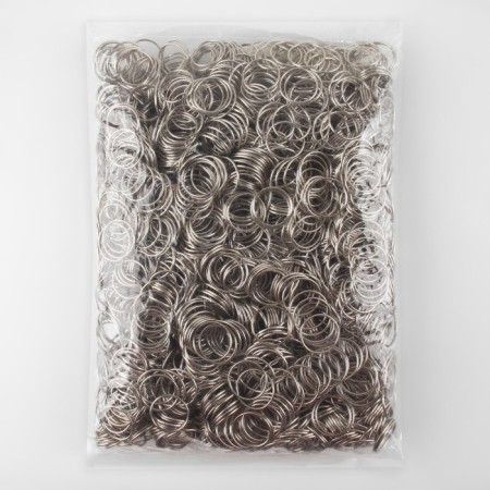 Step ring, metal, 20 mm, silver color-2