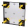 The heating panel, 40 × 40 cm, with a temperature regulator, for chickens, 42 watts, Comfort