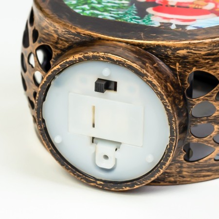 Nightlight New Year's night LED from batteries mix 5x8x13 cm-10