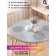 The tablecloth "Fluffy dandelions", round, oxford, elastic band, size 120x120 cm, diameter 75-100 cm