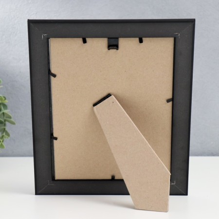 Photo frame plastic 15x21 cm dark nut (782)-3