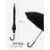 Umbrella - semi -automatic cane "plain", 8 spokes, r = 46 cm, black color