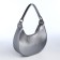 Women's bag with lightning, silver color
