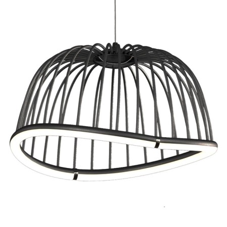 Suspended chandelier Mantra Celeste, Led, 1400lm, 3000k, 320 mm, black color-1