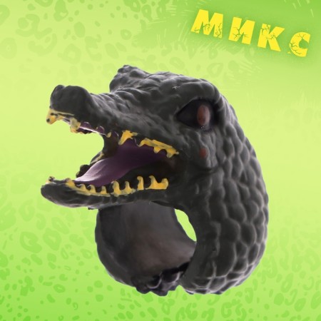 Game ring "Animal World" 3.5 × 4.5 × 2.5cm, 12 species, mix-11