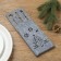 The envelope for cutlery is the “New Year” shade, gray color, 25x8, 5 cm