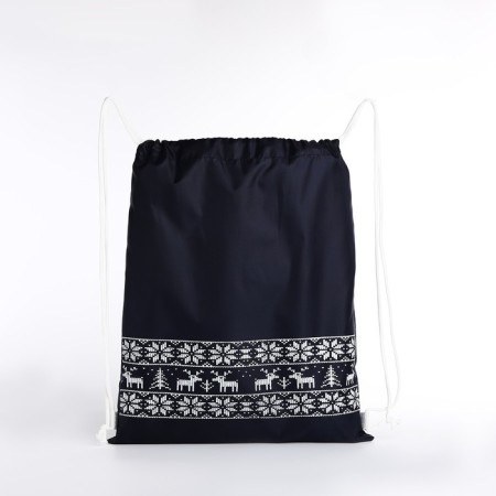 New Year's bag on the lace, black color-4