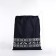 New Year's bag on the lace, black color