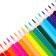 Pencils of watercolor 24 colors, in a cardboard box, triangular, der, with KIS, animal mix