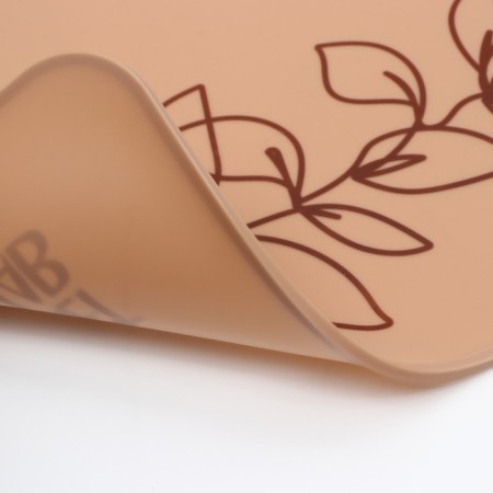 Silicone rug for a bowl, 40 x 30 cm, almond-6