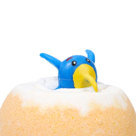 Babble for a bath for a baby with a toy orange 100 g-18