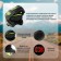 Modular helmet with two visors, size L (59-60), model-BLD-160E, black and yellow