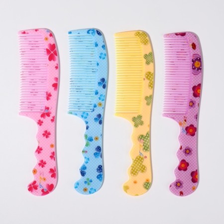 Расчёска, 19 × 4 см, рисунок МИКС-3