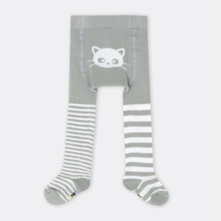 Children's tights, olive color, height 92-98 cm