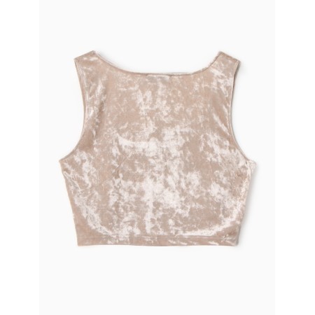 TOP female KAFTAN VELVET 48-50, beige-10