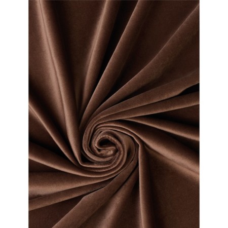 DECOFEST DEURA PACHERS, Size 200x270 cm, Blackout velvet, Chocolate color-2