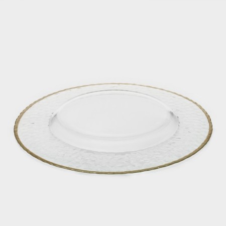 Layer plate "Fisher", d = 35 cm, gold stroke color-3