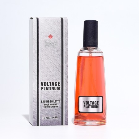 Men's toilet water "Voltage Platinum", 50 ml-2