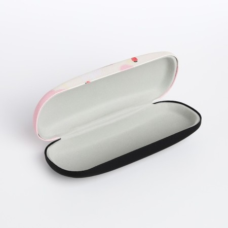 Glasses for glasses, 16 x 4 x 6 cm, cracker, pink color-3