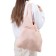 ALOSKA 38 x 62 cm, handle 22 cm, cell 0.5 cm, peach