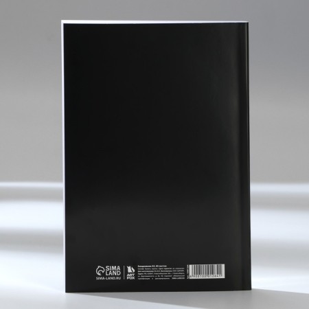 Diary in a thin cover A5, 80 liters of Alfa-male-4