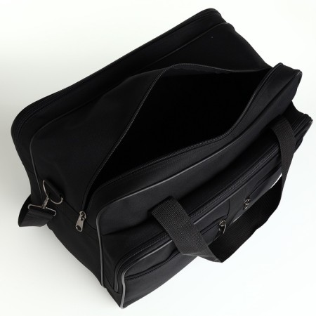 Male bag, luris, black color-4