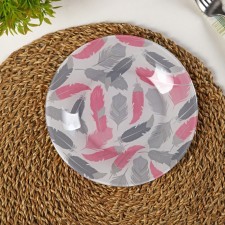 Dessert plate TiRana Pink, D = 19.5 cm