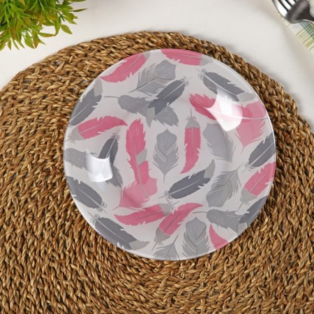Dessert plate TiRana Pink, D = 19.5 cm