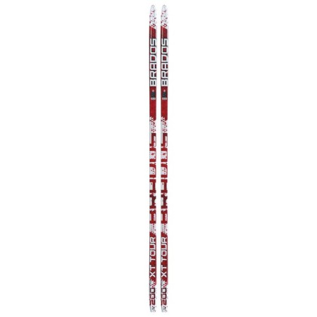 Plastic skis, 200 cm, with a notch, Mix color-3