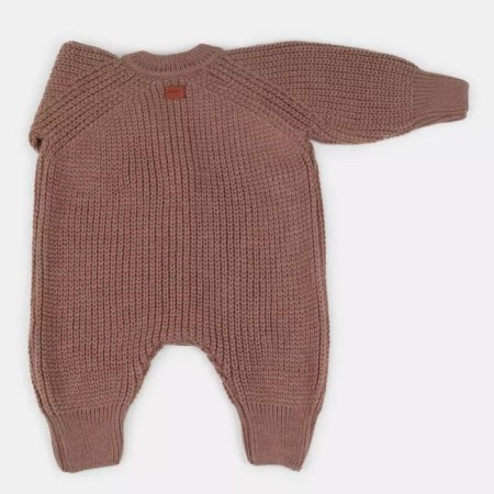 Knit Knitted Knitwear Combines, height 68 cm, brown color-10