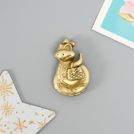 Magnet Polystone "Snake/Serpent" mix 6x1.5x5 cm-1