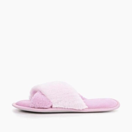 Slippers No. 3 women, size 36.5, white purple color-5