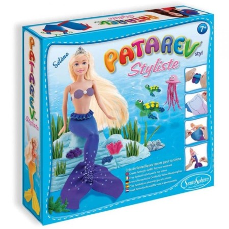 Set of plasticine Sentosphere Patarev "Mermaid"-1